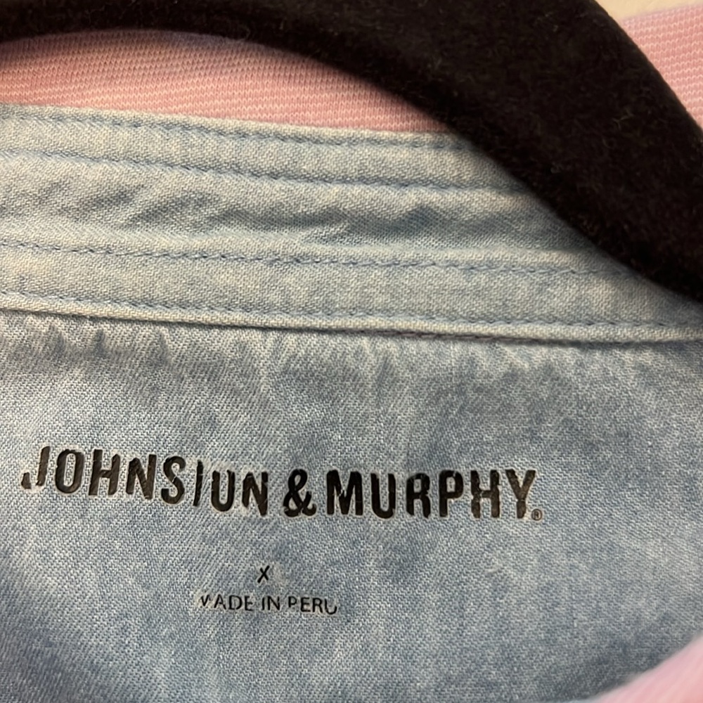 Men's Johnston & Murphy Polo Shirt, Size XL - Picture 2 of 2
